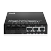 Image de 2x10/100Base-T RJ45 vers 2x100Base-X SFP Rainure SC Non géré Gigabit Ethernet Media Converter, Simplex, 1310nm/1550nm, 20km