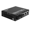 Image de 2x10/100Base-T RJ45 vers 2x100Base-X SFP Rainure SC Non géré Gigabit Ethernet Media Converter, Simplex, 1310nm/1550nm, 20km