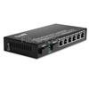 Image de 6x10/100Base-T RJ45 vers 1x100Base-X SFP Rainure SC non géré Gigabit Ethernet Media Converter, Simplex, 1310nm/1550nm, 20km