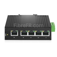 5x commutateur industriel RJ45 10/100Base-T