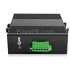 Image de 4x10/100Base-T RJ45 vers 1x100Base-X SFP Rainure SC Non géré Gigabit Ethernet Media Converter, Simplex, 1310nm/1550nm, 20km, Industrial