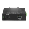 Image de 1x10/100/1000Base-T RJ45 vers 1xConvertisseur de média Ethernet Gigabit non géré SFP 1000Base-X, Simplex, 1310nm/1550nm, 20km industriel