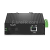 Image de Mini 2x10/100/1000Base-T RJ45 vers 1x 1000Base-X SFP Rainure SC Non géré Gigabit Ethernet Media Converter, Simplex, 1310nm/1550nm, 20km, Industrial