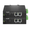 Image de Mini 4x10/100/1000Base-T RJ45 vers 1x1000Base-X SFP Rainure SC Non géré Gigabit Ethernet Media Converter, Simplex, 1310nm/1550nm, 20km, Industrial