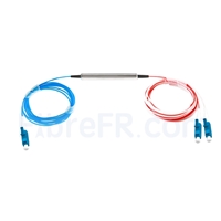 Circulateur optique 1310nm insensible à la polarisation 3 ports LC / UPC