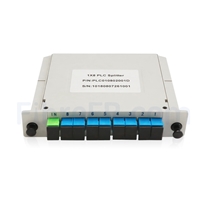 Répartiteur de fibres pour module lame 1x8, SC / UPC, monomode