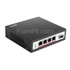 Image de 4x 10/100Base-T RJ45 ~ 1x switch/commutateur POE non géré SFP 100Base-X