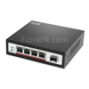 Image de 4x 10/100Base-T RJ45 ~ 1x switch/commutateur POE non géré SFP 100Base-X