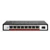 Image de 8 x 10/100Base-T RJ45 ~ 1x switch/commutateur POE non géré SFP 100Base-X