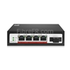 Image de 4x 10/100/1000Base-T RJ45 ~ 1x switch/Commutateur POE non géré 1000Base-X SFP SC, fibre unique, 1310nm/1550nm 20km