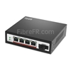 Image de 4x 10/100/1000Base-T RJ45 ~ 1x switch/Commutateur POE non géré 1000Base-X SFP SC, fibre unique, 1310nm/1550nm 20km