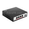 Image de 4x 10/100/1000Base-T RJ45 ~ 1x switch/commutateur POE non géré 1000Base-X SFP