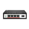 Image de 4x 10/100/1000Base-T RJ45 ~ 1x switch/commutateur POE non géré 1000Base-X SFP