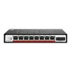 Image de 8 x 10/100/1000Base-T RJ45 ~ 1x switch/commutateur POE non géré 1000Base-X SFP SC, fibre unique, 1310nm/1550 nm 20km