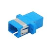 Image de Adaptateur à Fibre Optique/Manchon d'Accouplement Plastique SC/UPC vers SC/UPC Simplex Monomode avec Bride