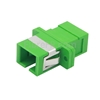 Image de Adaptateur à Fibre Optique/Manchon d'Accouplement SC/APC vers SC/APC Simplex Monomode avec Bride