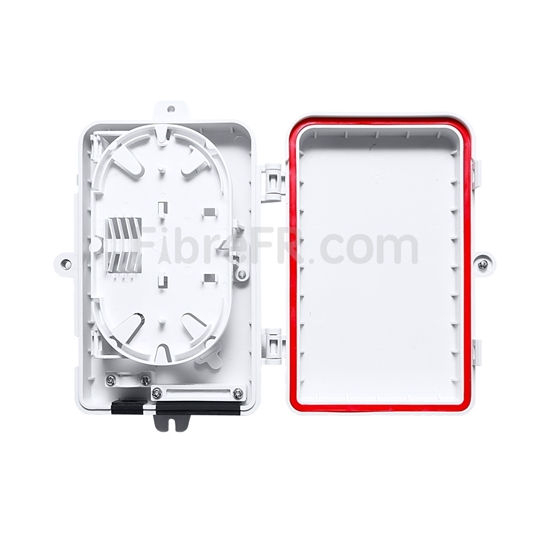 Image de FTB-106C Boîtier de Terminaison Optique Montage Mural 6 Ports sans Pigtails ni Adaptateurs