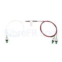 Commutateurs optiques opto-mécaniques 1X2 1310nm FC / APC