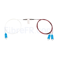 Commutateurs optiques opto-mécaniques 1X2 1310nm SC / UPC