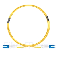Image de 2m Jarretière Optique BIF LC UPC vers LC UPC Duplex OS2 Monomode LSZH 2,0mm Grade B, IL Typique de 0,12dB