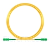 Image de 15M（49ft）1550nm SC APC Simplex Axe Lent PVC-3.0mm Monomode (OFNR) 3,0 mm Polarisation Maintenant le Câble de Raccordement à Fibre Optique