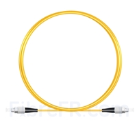 3M（10ft）1550nm FC UPC Simplex Axe Lent PVC-3.0mm Monomode (OFNR) 3,0 mm Polarisation Maintenant le Câble de Raccordement à Fibre Optique