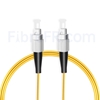 Image de 5M（16ft）1550nm FC UPC Simplex Axe Lent PVC-3.0mm Monomode (OFNR) 3,0 mm Polarisation Maintenant le Câble de Raccordement à Fibre Optique