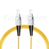 Image de 15M（49ft）1550nm FC UPC Simplex Axe Lent PVC-3.0mm Monomode (OFNR) 3,0 mm Polarisation Maintenant le Câble de Raccordement à Fibre Optique