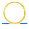 Image de 10M（33ft）1550nm SC UPC Simplex Axe Lent PVC-3.0mm Monomode (OFNR) 3,0 mm Polarisation Maintenant le Câble de Raccordement à Fibre Optique