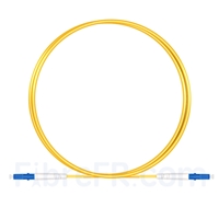 1M（3ft）1550nm LC UPC Simplex Axe Lent PVC-3.0mm Monomode (OFNR) 3,0 mm Polarisation Maintenant le Câble de Raccordement à Fibre Optique