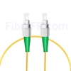 Image de 1M（3ft）1310nm FC APC Simplex Axe Lent PVC-3.0mm Monomode (OFNR) 3,0 mm Polarisation Maintenant le Câble de Raccordement à Fibre Optique