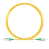 Image de 10M（33ft）1310nm FC APC Simplex Axe Lent PVC-3.0mm Monomode (OFNR) 3,0 mm Polarisation Maintenant le Câble de Raccordement à Fibre Optique