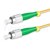 Image de 10M（33ft）1310nm FC APC Simplex Axe Lent PVC-3.0mm Monomode (OFNR) 3,0 mm Polarisation Maintenant le Câble de Raccordement à Fibre Optique