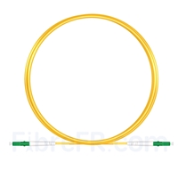 3M（10ft）1310nm LC APC Simplex Axe Lent PVC-3.0mm Monomode (OFNR) 3,0 mm Polarisation Maintenant le Câble de Raccordement à Fibre Optique