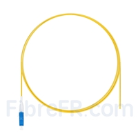 Image de 1m Pigtail à Fibre Optique LC UPC Simplex OS2 Monomode PVC (OFNR) 0,9mm
