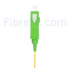 Image de 2m Pigtail à Fibre Optique SC APC Simplex OS2 Monomode PVC (OFNR) 0,9mm