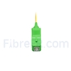 Image de 2m Pigtail à Fibre Optique SC APC Simplex OS2 Monomode PVC (OFNR) 0,9mm