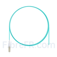 Image de 1m Pigtail à Fibre Optique LC UPC Simplex OM3 Multimode LSZH 0,9mm