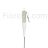 Image de 1,5m Pigtail à Fibre Optique LC UPC 12 Fibres OM4 Multimode Faisceau PVC (OFNR) 0,9mm