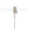 Image de 1,5m Pigtail à Fibre Optique LC UPC 12 Fibres OM4 Multimode Faisceau PVC (OFNR) 0,9mm