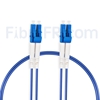 Image de 3m Câble Armé Acier LC UPC vers LC UPC Duplex OS2 Monomode PVC (OFNR) 3,0mm