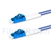 Image de 3m Câble Armé Acier LC UPC vers LC UPC Duplex OS2 Monomode PVC (OFNR) 3,0mm