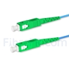 Image de 1m Câble Armé Acier SC APC vers SC APC Simplex OS2 Monomode PVC (OFNR) 3,0mm