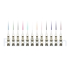 Image de 1,5m Pigtail à Fibre Optique LC UPC 12 Fibres OM4 Multimode Faisceau PVC (OFNR) 0,9mm
