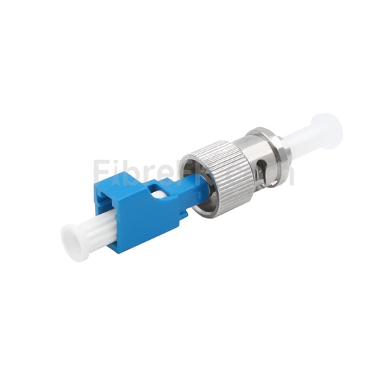 Image de Adaptateur à Fibre Optique/Manchon d'Accouplement LC Femelle vers ST Mâle Simplex Monomode