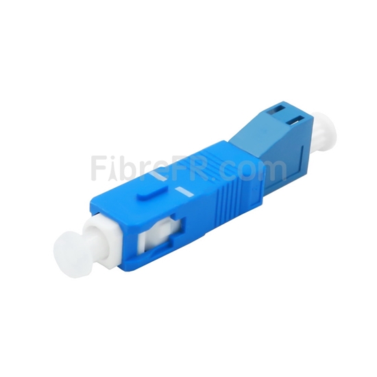 Image de Adaptateur à Fibre Optique/Manchon d'Accouplement LC Femelle vers SC Mâle Simplex Monomode