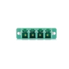 Image de Adaptateur à Fibre Optique/Manchon d'Accouplement pastique LC/UPC vers LC/UPC 10G Quad Multimode OM3 avec Bride, Aqua