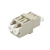 Image de Adaptateur à Fibre Optique/Manchon d'Accouplement LC/UPC vers LC/UPC Multimode OM1/OM2 Duplex avec Bride