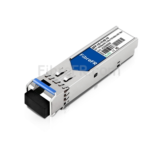 Image de Finisar FTLF1421P1BCL Compatible 1000Base-BX SFP Module Optique 1310nm-TX/1490nm-RX 10km SMF(LC Single) DOM