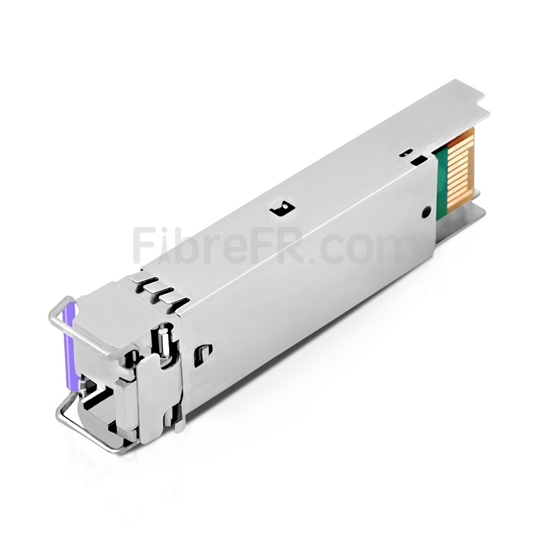 Image de Linksys MGBBX1D-40 Compatible 1000Base-BX SFP Module Optique 1490nm-TX/1310nm-RX 40km SMF(LC Single) DOM